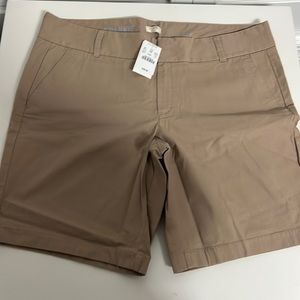 J Crew Frankie Khaki Shorts